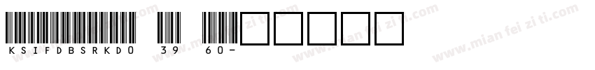 KSIFDBSRKD0 39 60字体转换